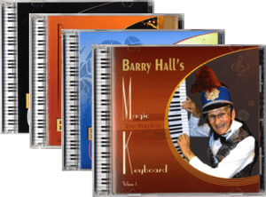 Barry Hall’s Piano & Keyboard Collection – 4 CD Set