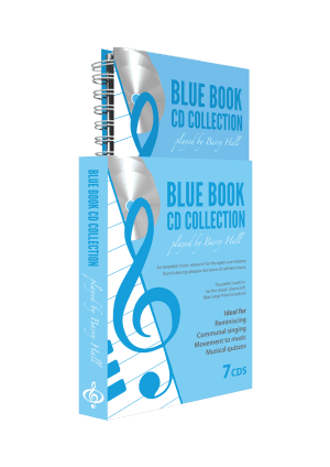 Blue Book CD Collection with 121 backing tracks matched to Ulverscroft songbook