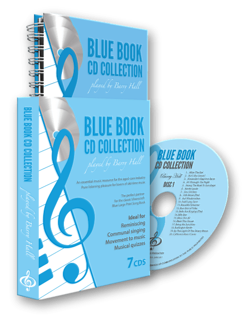 Blue Book CD Collection & shadow