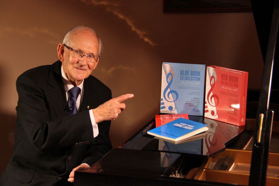 Barry hall and the Blue and Red book CD Collections