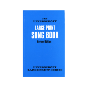 BLUE LARGE PRINT SONG BOOK by Ulverscroft