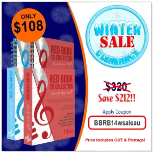 Blue and Red Book CD Collection Winter Sale 2025