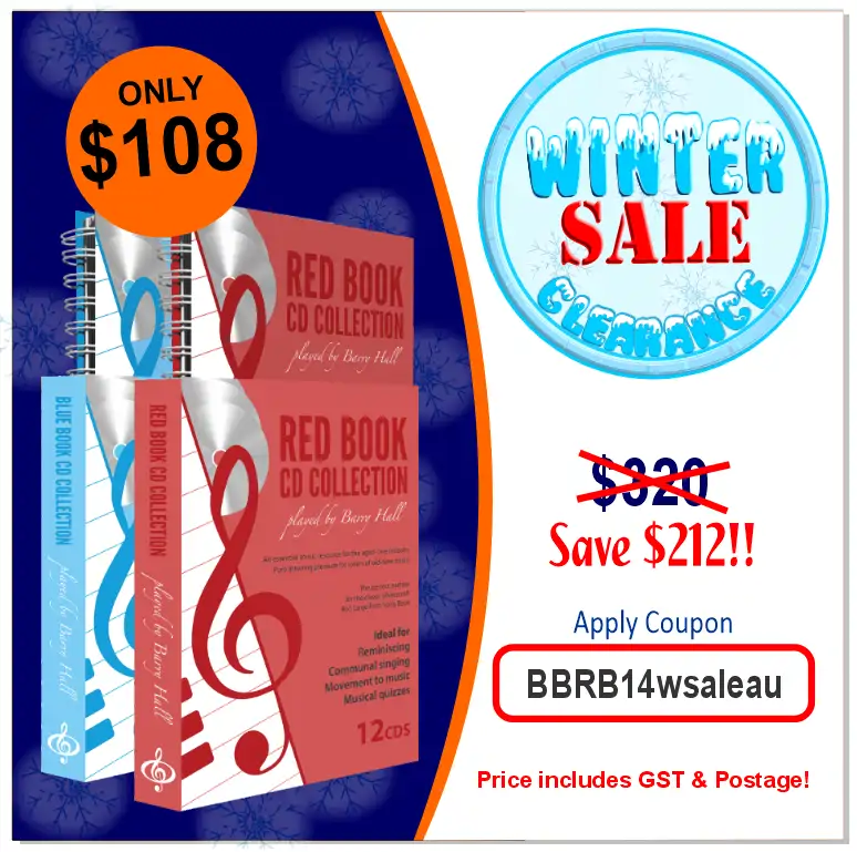 Blue and Red Book CD Collection Winter Sale 2025