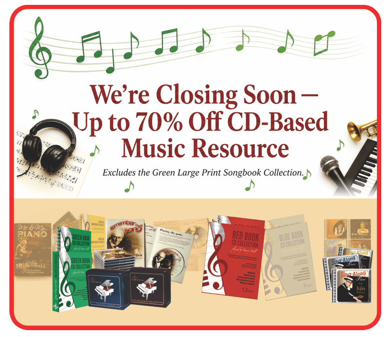 Were Closing Soon-Up to 70% Off CD-Based Music Resources